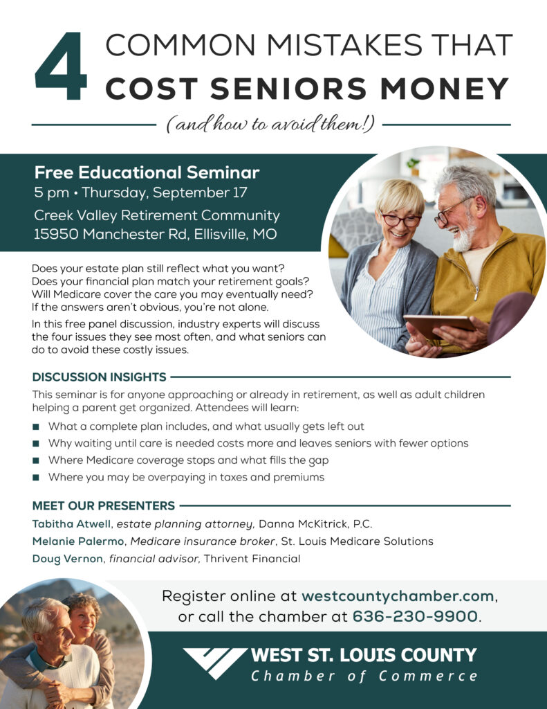 A image of a flyer for an upcoming seminar
